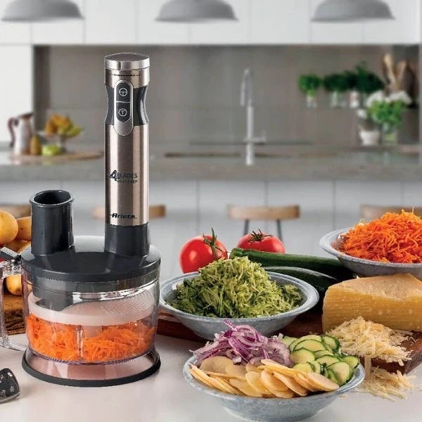 Ariete Hand Blender 4 Blades Multi Preparation 7 in 1